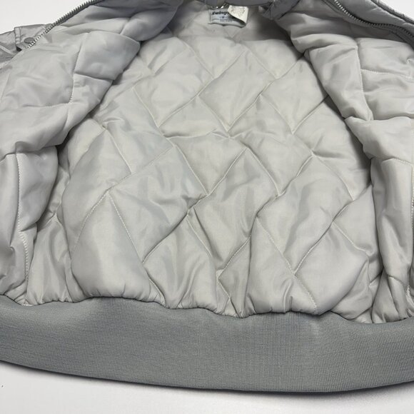 Vintage Swingster Goodyear Race Jacket Mens Medium 21x24.5 Bomber - Picture 6 of 8